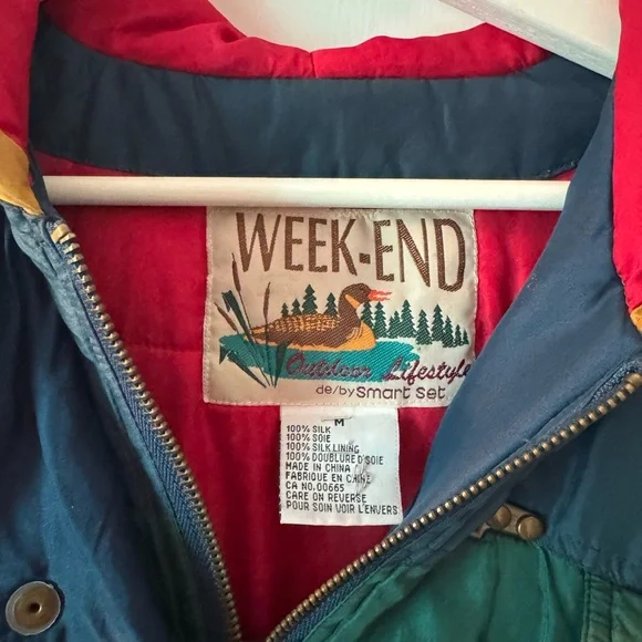 Unique Multicolor Silk Jacket - Picture 3 of 8